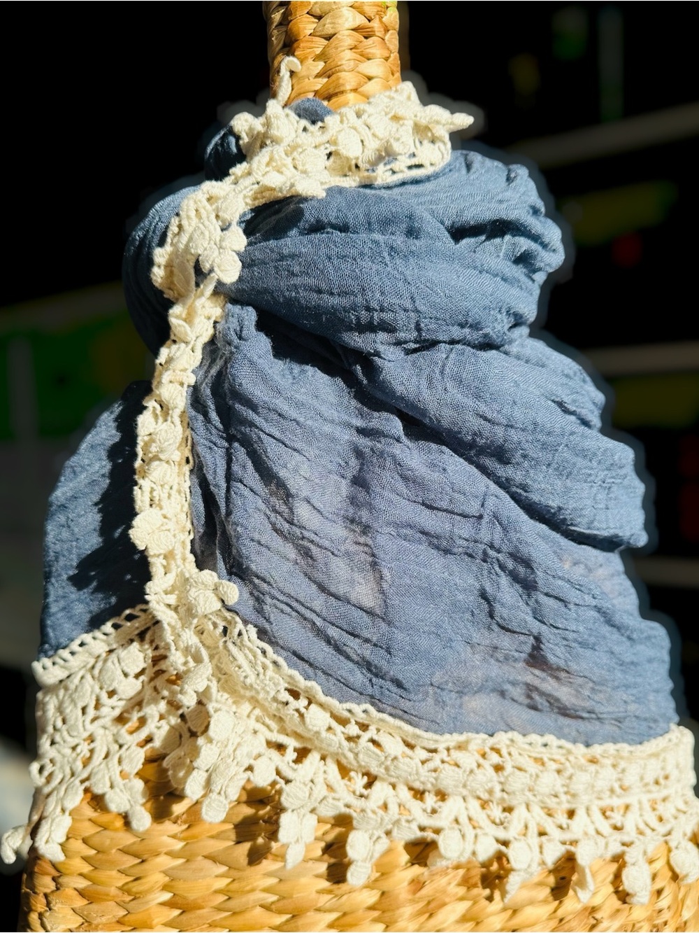 CATO Infinity Scarf with Lace